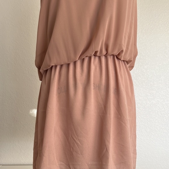 Anthropology Lost April dusty rose Maxi dress size medium - Picture 7 of 10